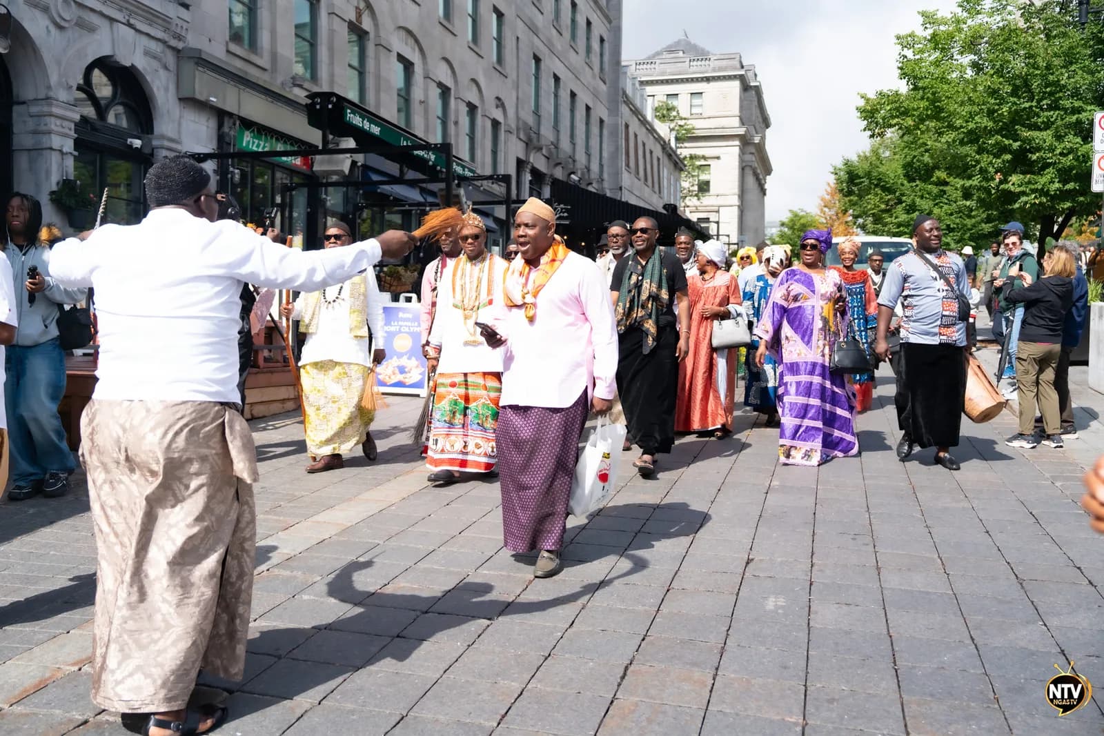 City parade through the main streets — photo 1